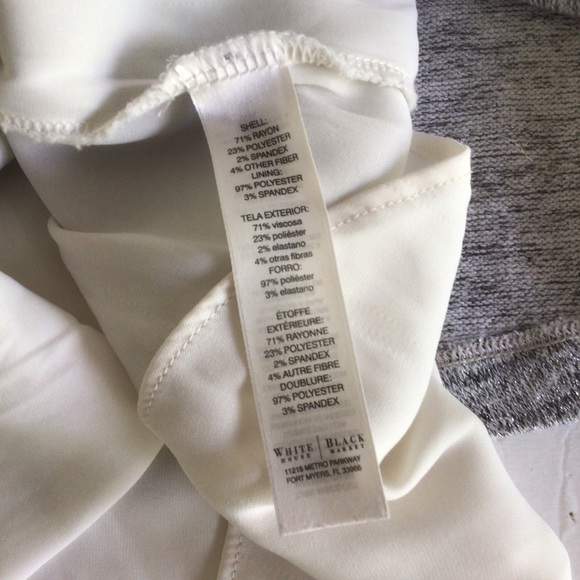 WHITE HOUSE BLACK MARKET LAYERED TOP SMALL - Picture 14 of 16